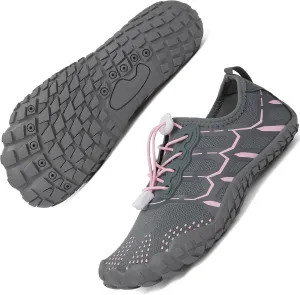Quick Dry Barefoot Beach & Pool Shoes - Slip-on for Women & Men, Surf, Yoga & Water Sports