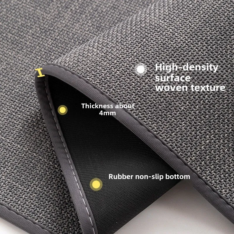 Quick-Dry Bathroom Floor Mat  Water Absorbent & Anti-Slip