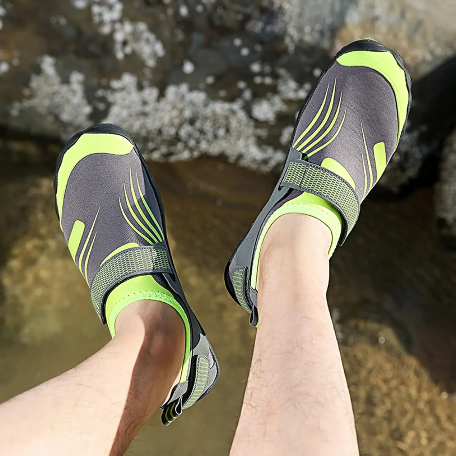 Quick Dry Swim Shoes Water Shoes Barefoot Aqua for Women Men Beach Pool Surf Yoga Hiking Kayaking Lightweight Non Slip Outdoor
