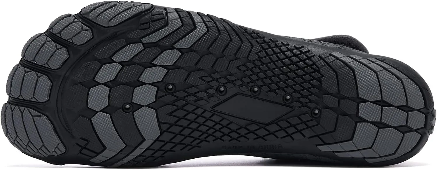 Racqua Men's Women's Slip-On Water Shoes Quick Dry Barefoot Lightweight Aqua Shoes Beach Swim Pool Hiking Sport Shoes