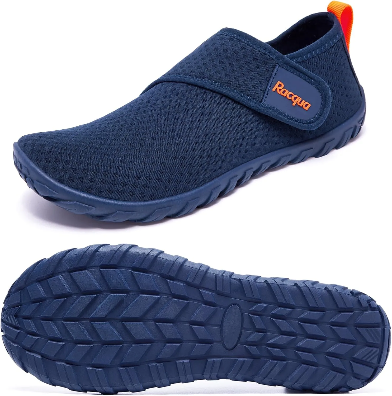 Racqua Men's Women's Water Shoes Barefoot Quick Dry Lightweight Aqua Shoes Swim Beach Shoes