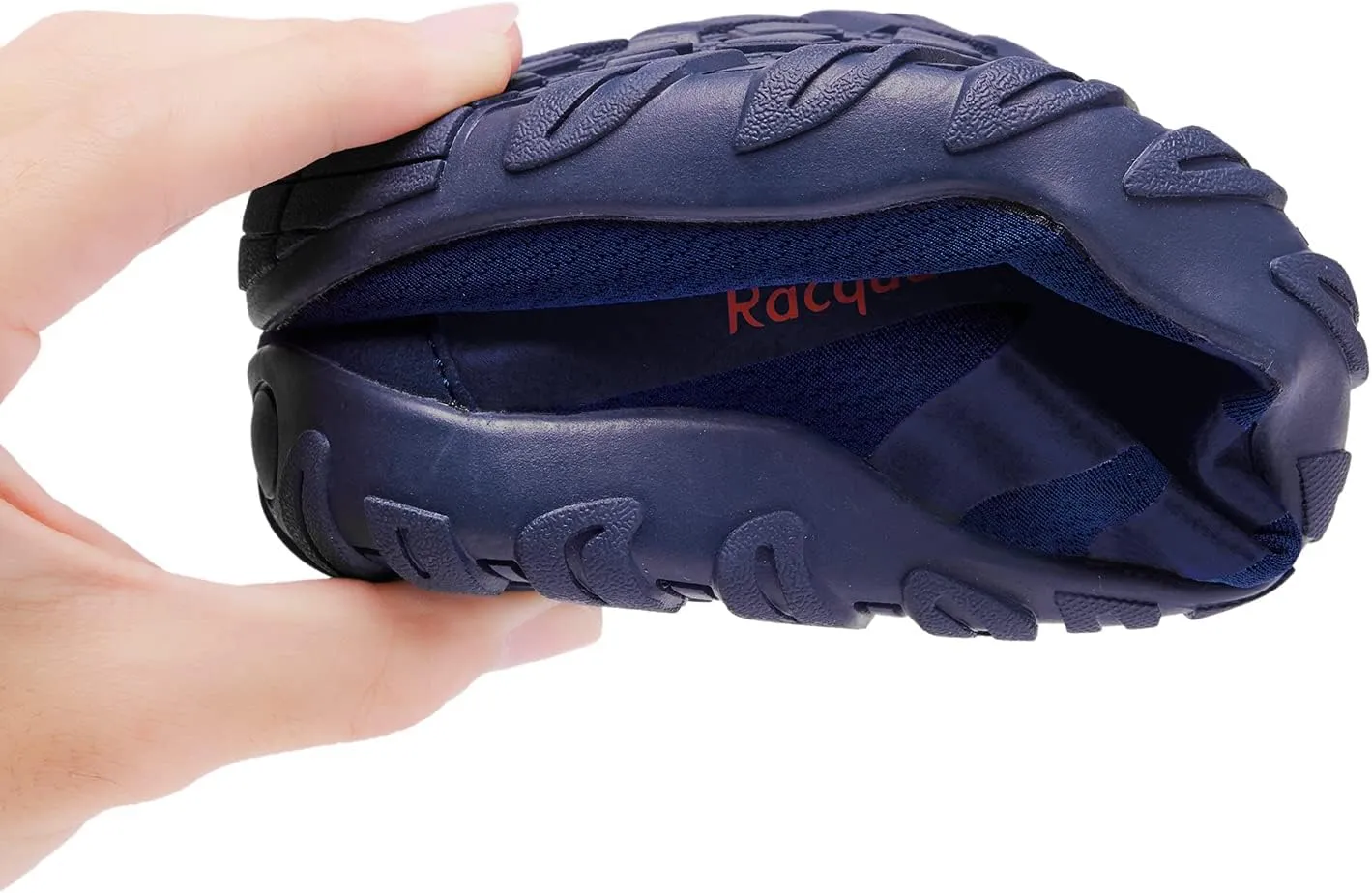 Racqua Men's Women's Water Shoes Quick Dry Aqua Shoes Lightweight Barefoot Swim Beach Shoes