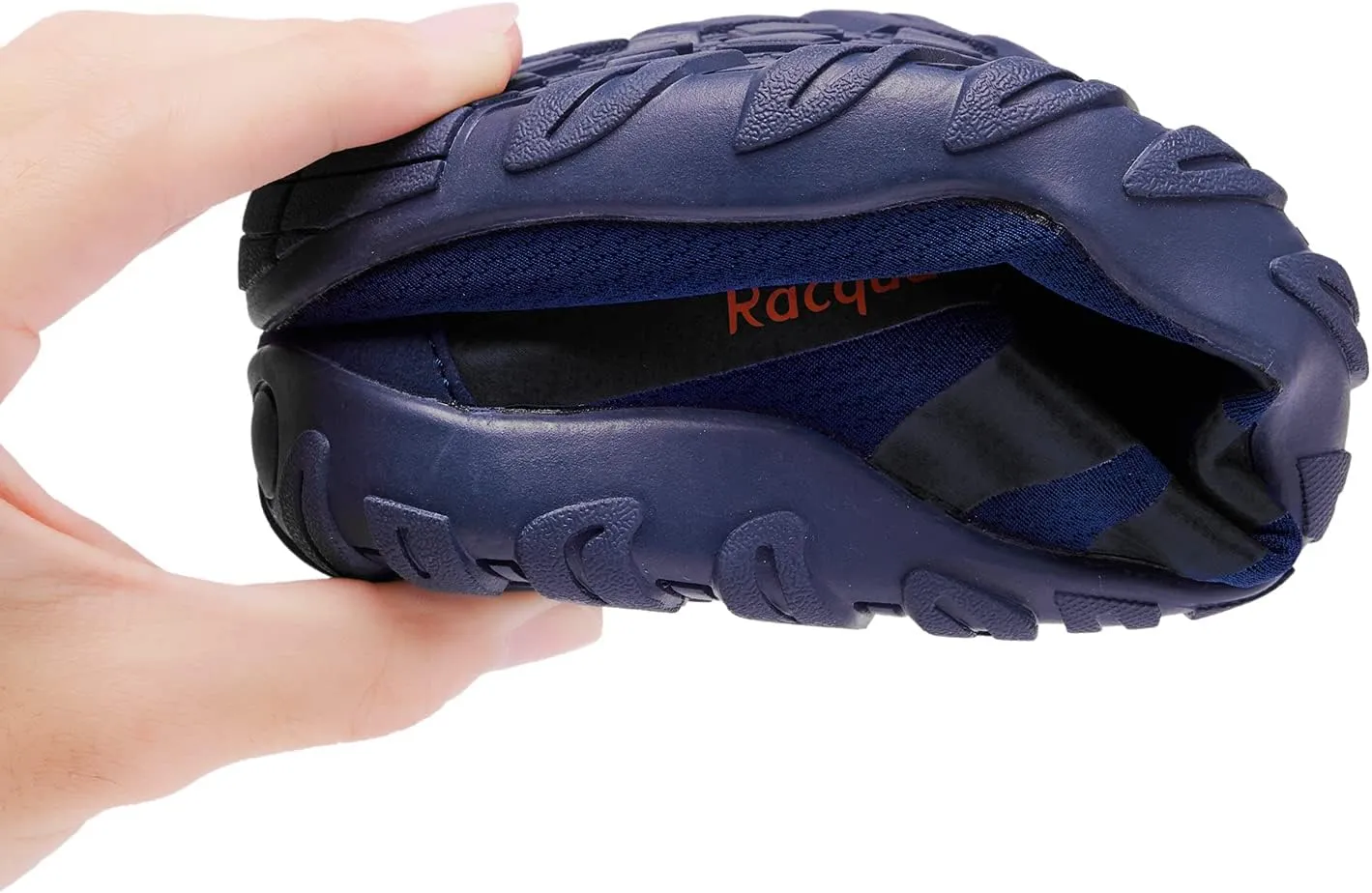 Racqua Men's Women's Water Shoes Quick Dry Aqua Shoes Lightweight Barefoot Swim Beach Shoes