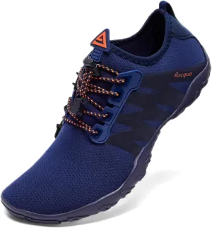 Racqua Men's Women's Water Shoes Quick Dry Aqua Shoes Lightweight Barefoot Swim Beach Shoes