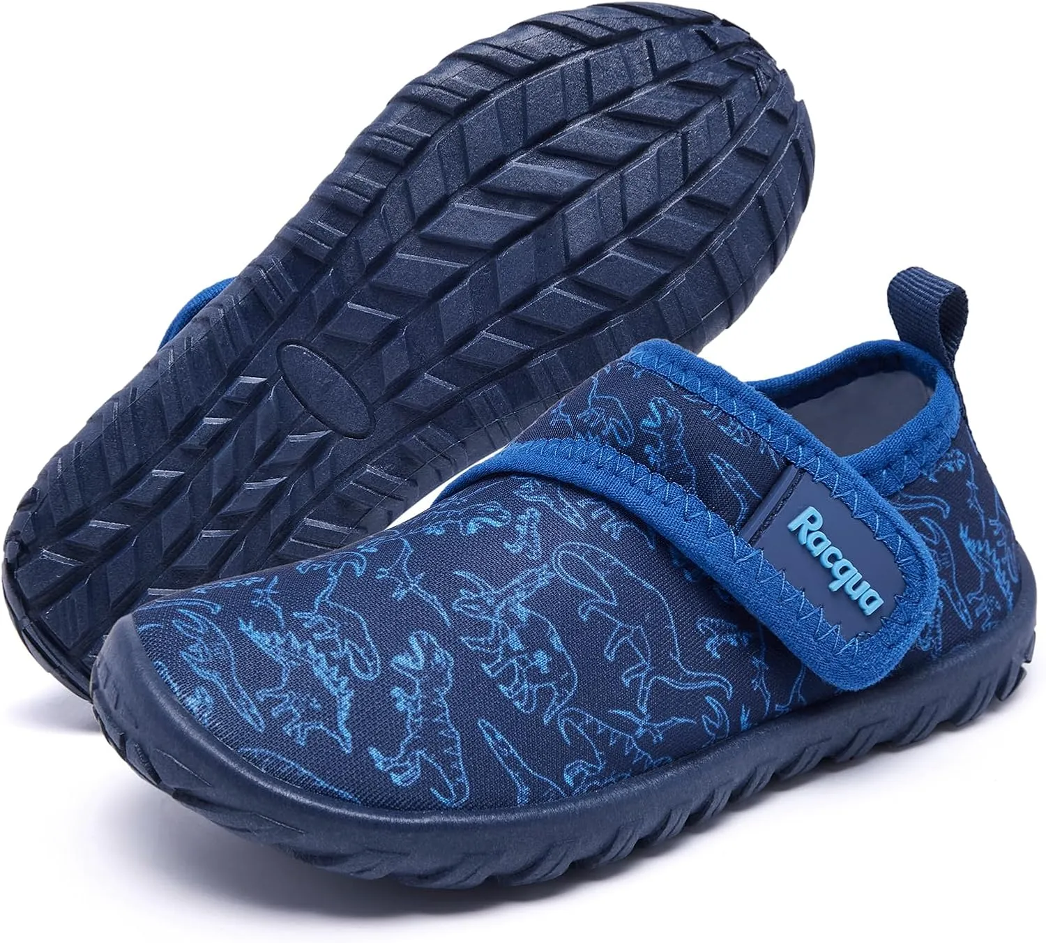 Racqua Toddler Baby Water Shoes Barefoot Quick Dry Swim Sport Pool Aqua Shoes for Boy's Girl's(Baby/Toddler)