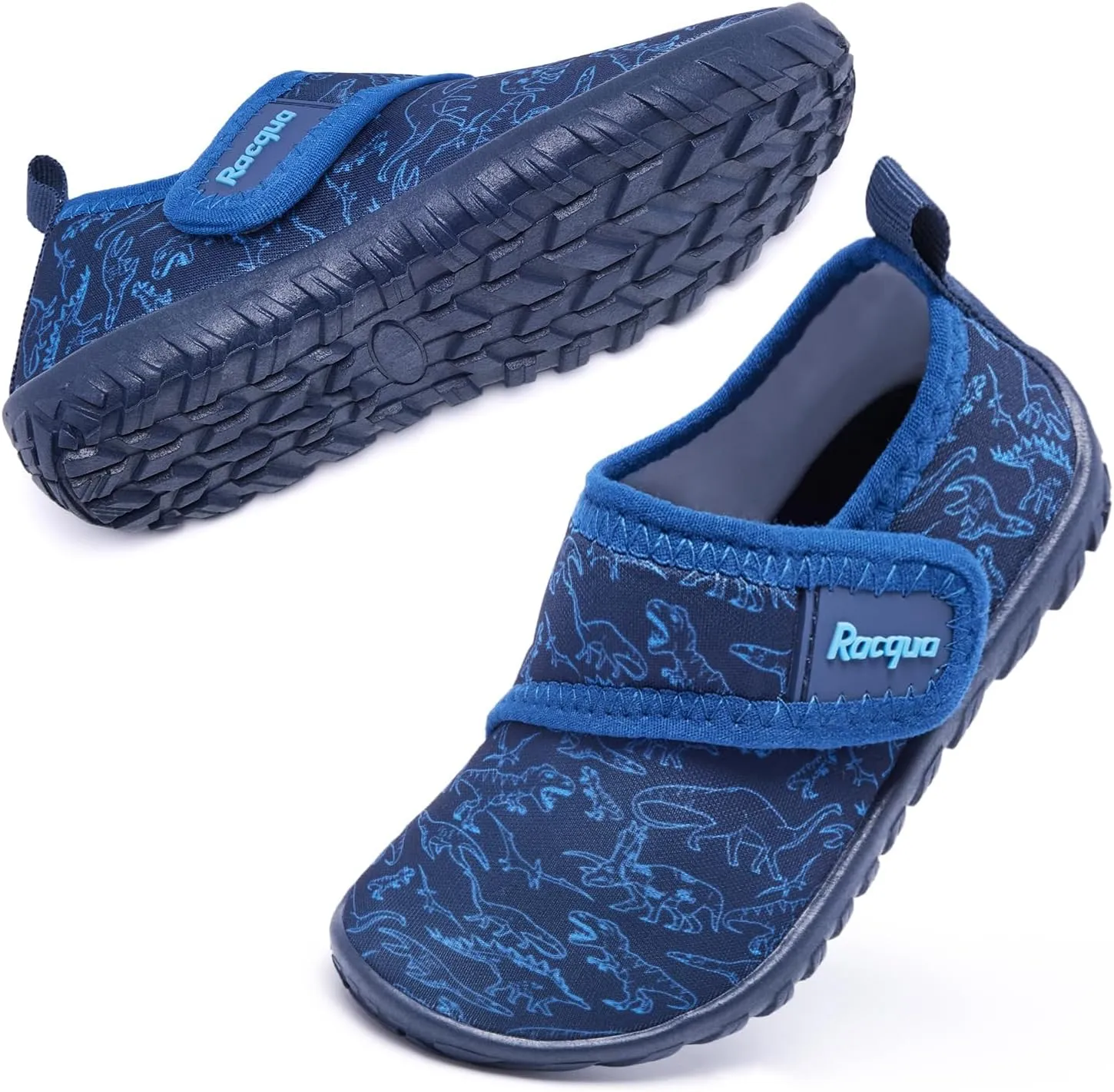 Racqua Toddler Baby Water Shoes Barefoot Quick Dry Swim Sport Pool Aqua Shoes for Boy's Girl's(Baby/Toddler)