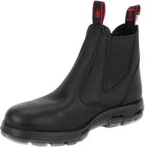 Redback UBBK Easy Escape Slip-On Soft Toe Black Redback Boot Size UK8 = US9