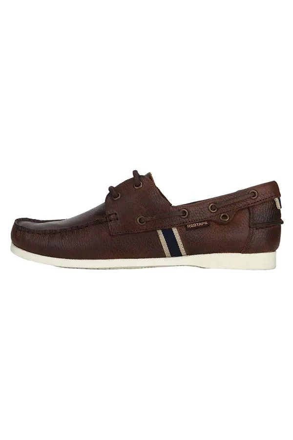RedTape Men Brown Boat Shoes