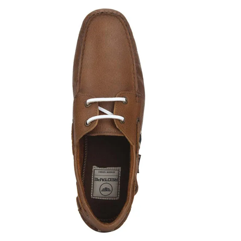 RedTape Men Brown Boat Shoes