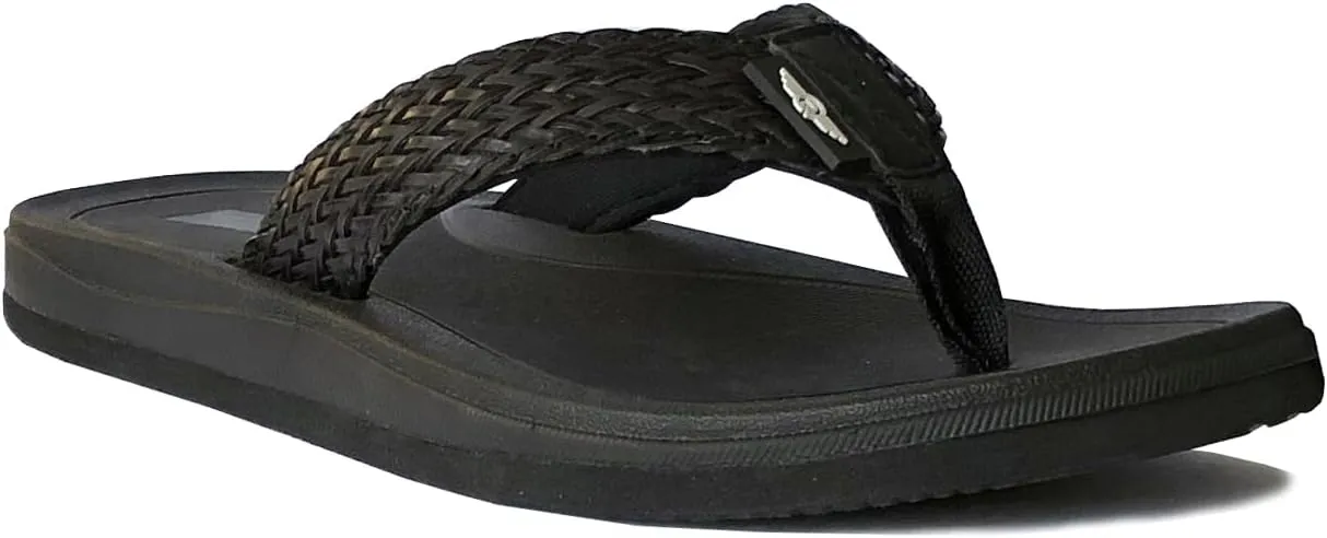 REDVOLUTION Women's Rhinestone Sandals Soft Platform Footbed Midsole Fashion Flip Flop