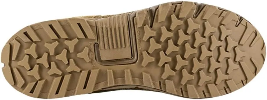 Reebok Men's Rb3462 8" Tactical Boot with Side Zipper Coyote Military