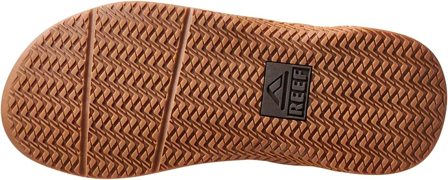 REEF Anchor Men's Beach Flip Flop, Water Friendly, Cushioning Heel Airbag