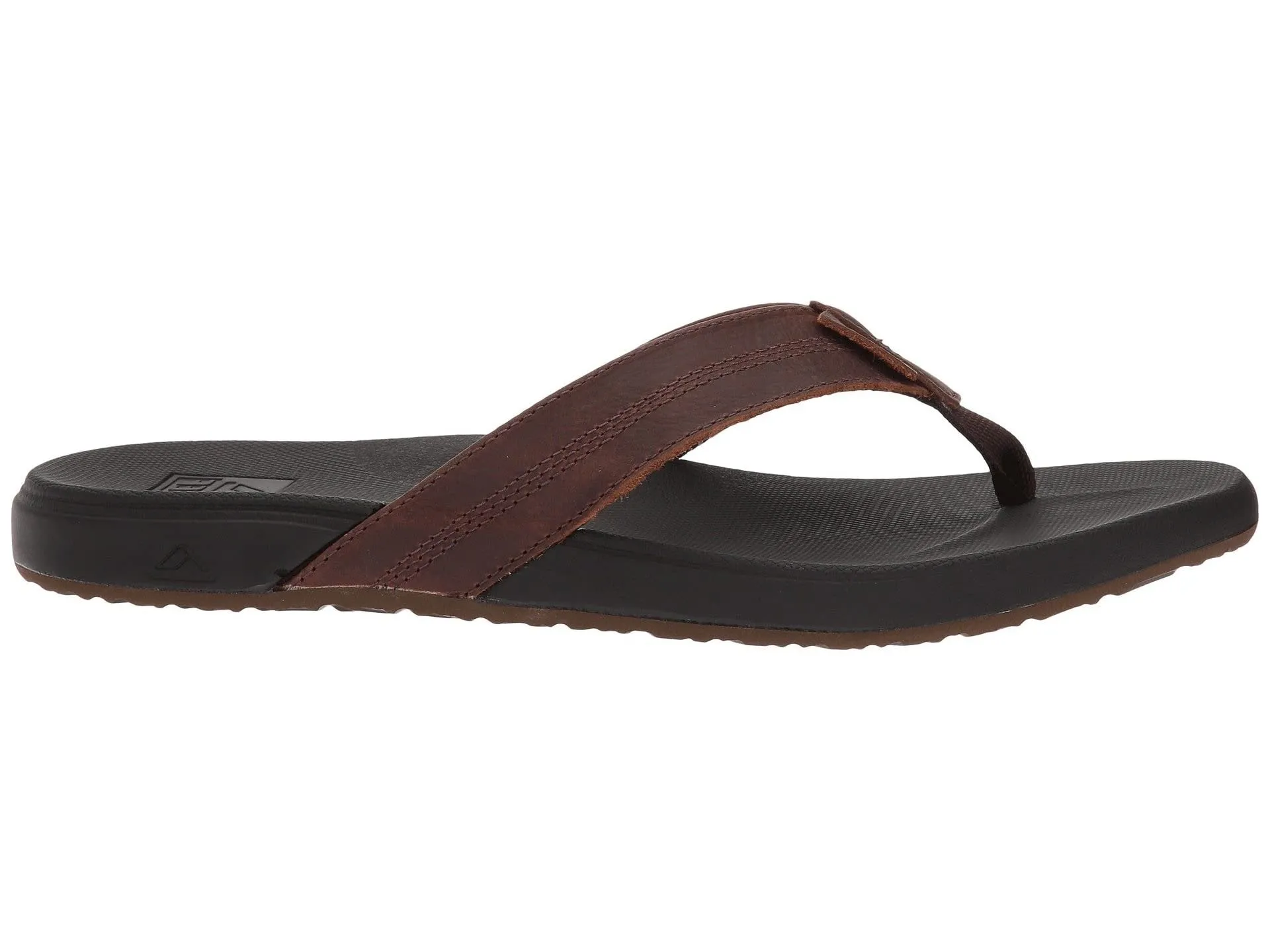 Reef Cushion Bounce Phantom LE Black Brown RF0A3FEZBKB Men's Flip Flop
