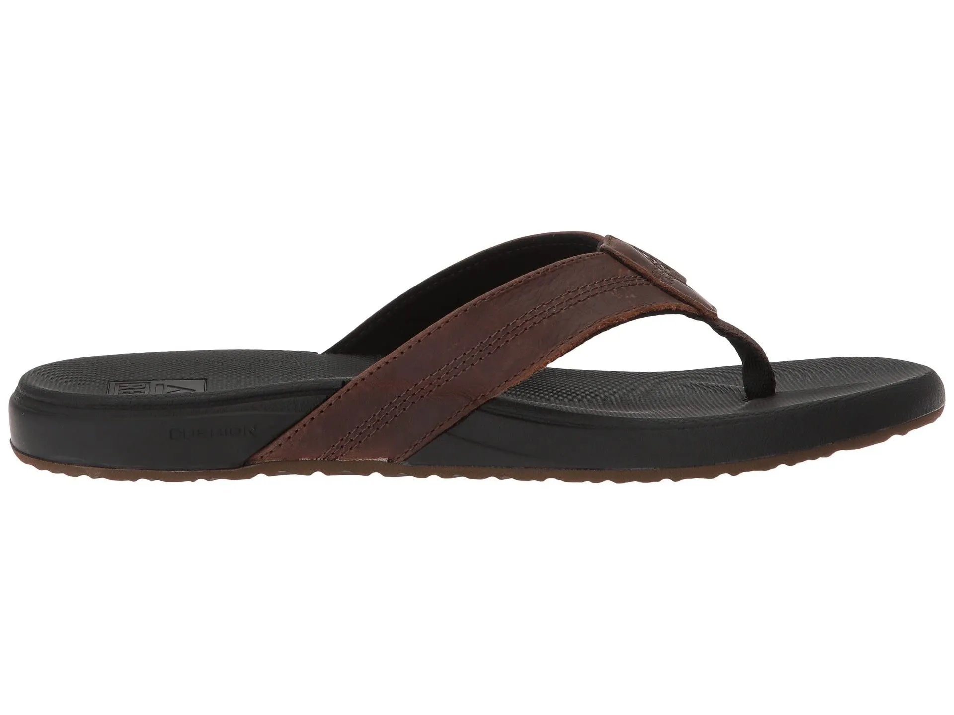 Reef Cushion Bounce Phantom LE Black Brown RF0A3FEZBKB Men's Flip Flop