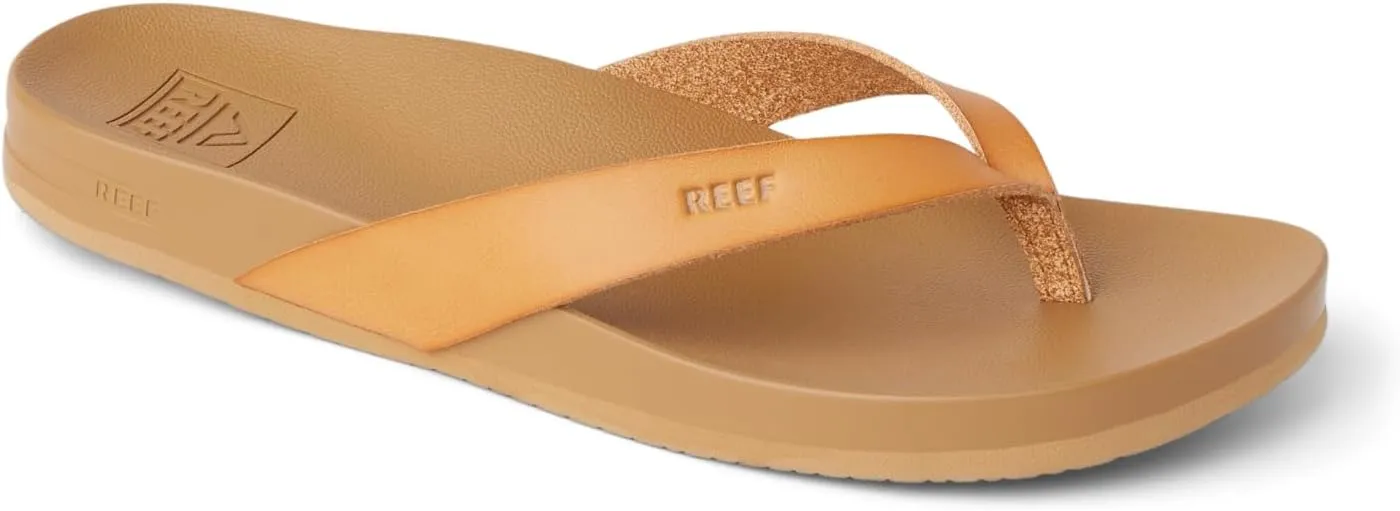 REEF Cushion Court Women's Flip Flop, Molded Cushion Footbed, Arch Support