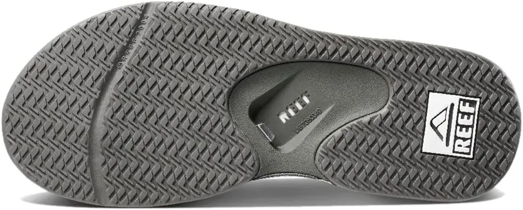 REEF Fanning Men's Bottle Opener Flip Flop, Arch Support, Durable Outsole, Water Friendly