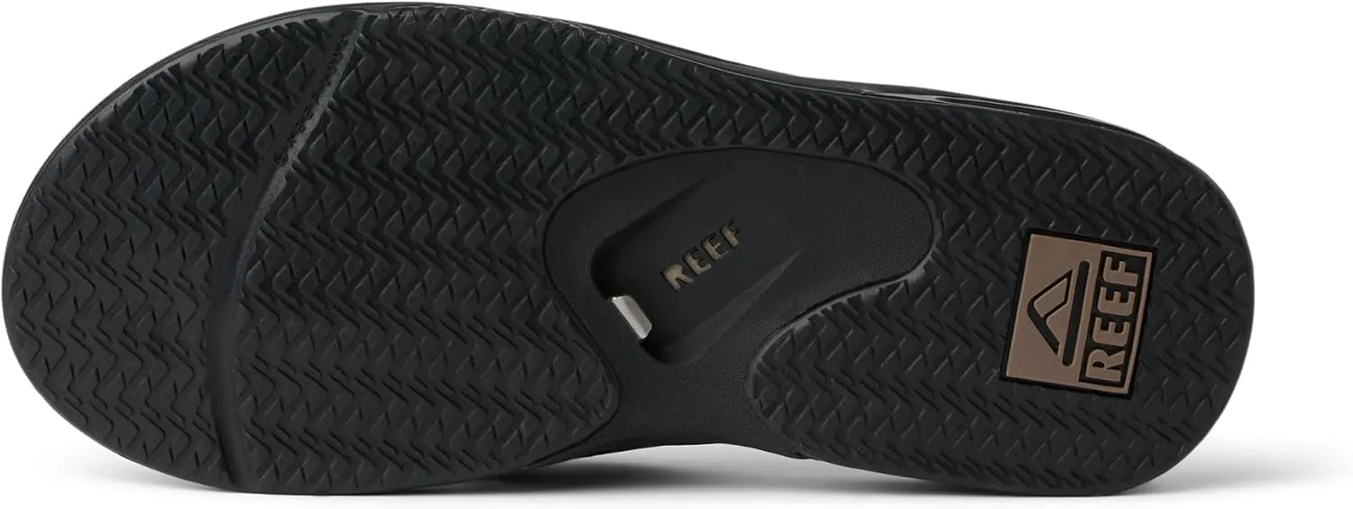 REEF Fanning Men's Bottle Opener Flip Flop, Arch Support, Durable Outsole, Water Friendly