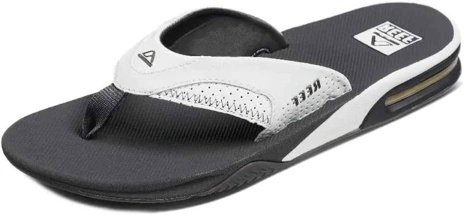 REEF Fanning Men's Bottle Opener Flip Flop, Arch Support, Durable Outsole, Water Friendly