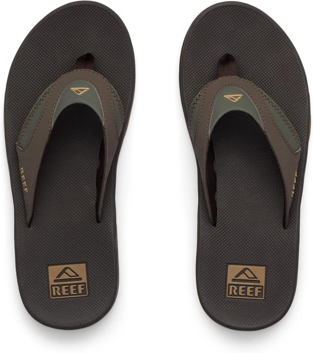 REEF Fanning Men's Bottle Opener Flip Flop, Arch Support, Durable Outsole, Water Friendly