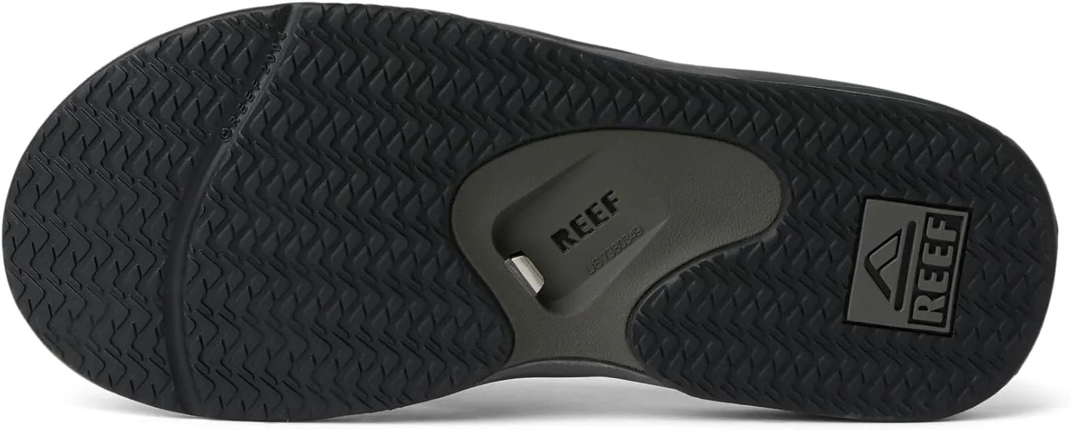 REEF Fanning Men's Bottle Opener Flip Flop, Arch Support, Durable Outsole, Water Friendly