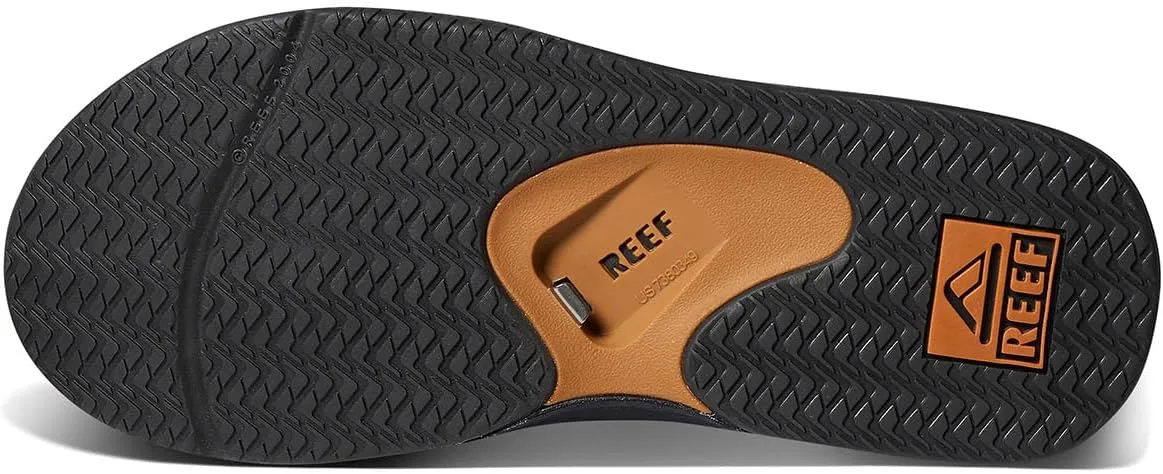 REEF Fanning Men's Bottle Opener Flip Flop, Arch Support, Durable Outsole, Water Friendly