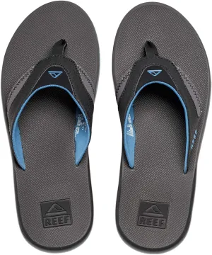 REEF Fanning Men's Bottle Opener Flip Flop, Arch Support, Durable Outsole, Water Friendly