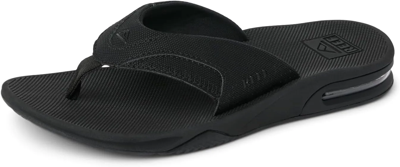 REEF Fanning Men's Bottle Opener Flip Flop, Arch Support, Durable Outsole, Water Friendly