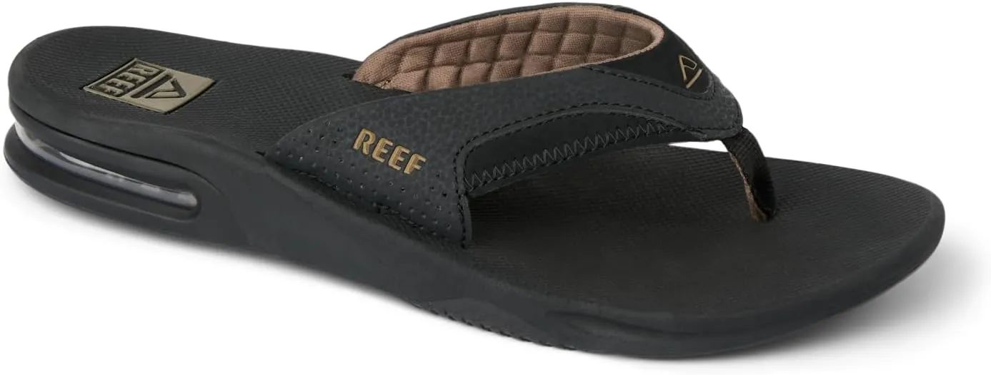 REEF Fanning Men's Bottle Opener Flip Flop, Arch Support, Durable Outsole, Water Friendly