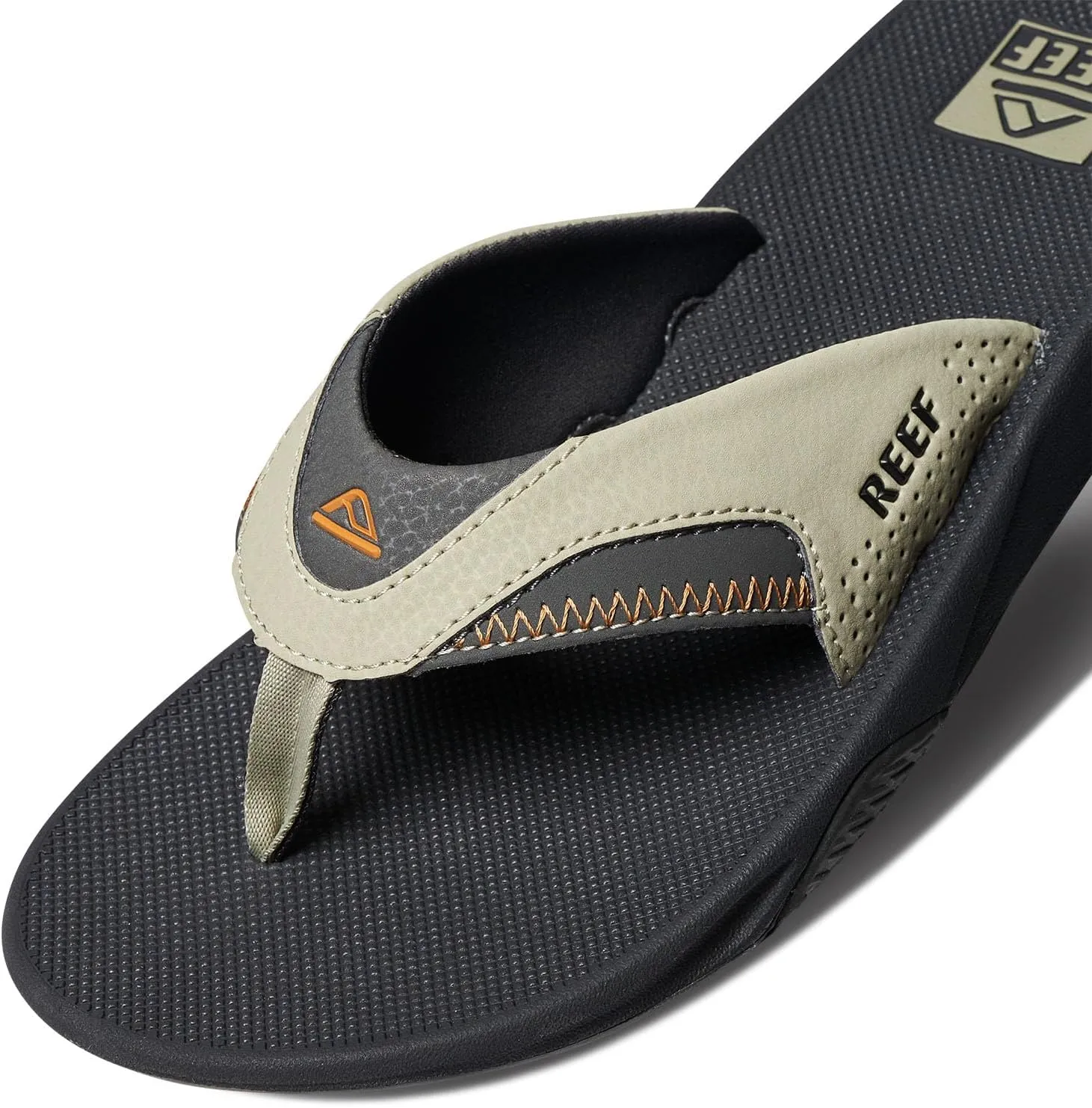 REEF Fanning Men's Bottle Opener Flip Flop, Arch Support, Durable Outsole, Water Friendly