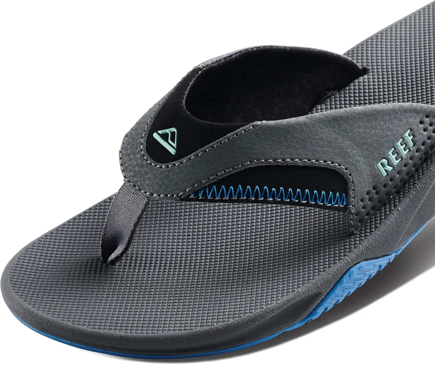 REEF Fanning Men's Bottle Opener Flip Flop, Arch Support, Durable Outsole, Water Friendly
