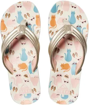 REEF Kids Ahi Unisex-Child Beach Flip Flop, Soft Cushion Footbed, Water Friendly