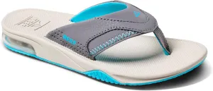 REEF Kids' Fanning Flip Flop, Arch Support, Durable Outsole, Water Friendly