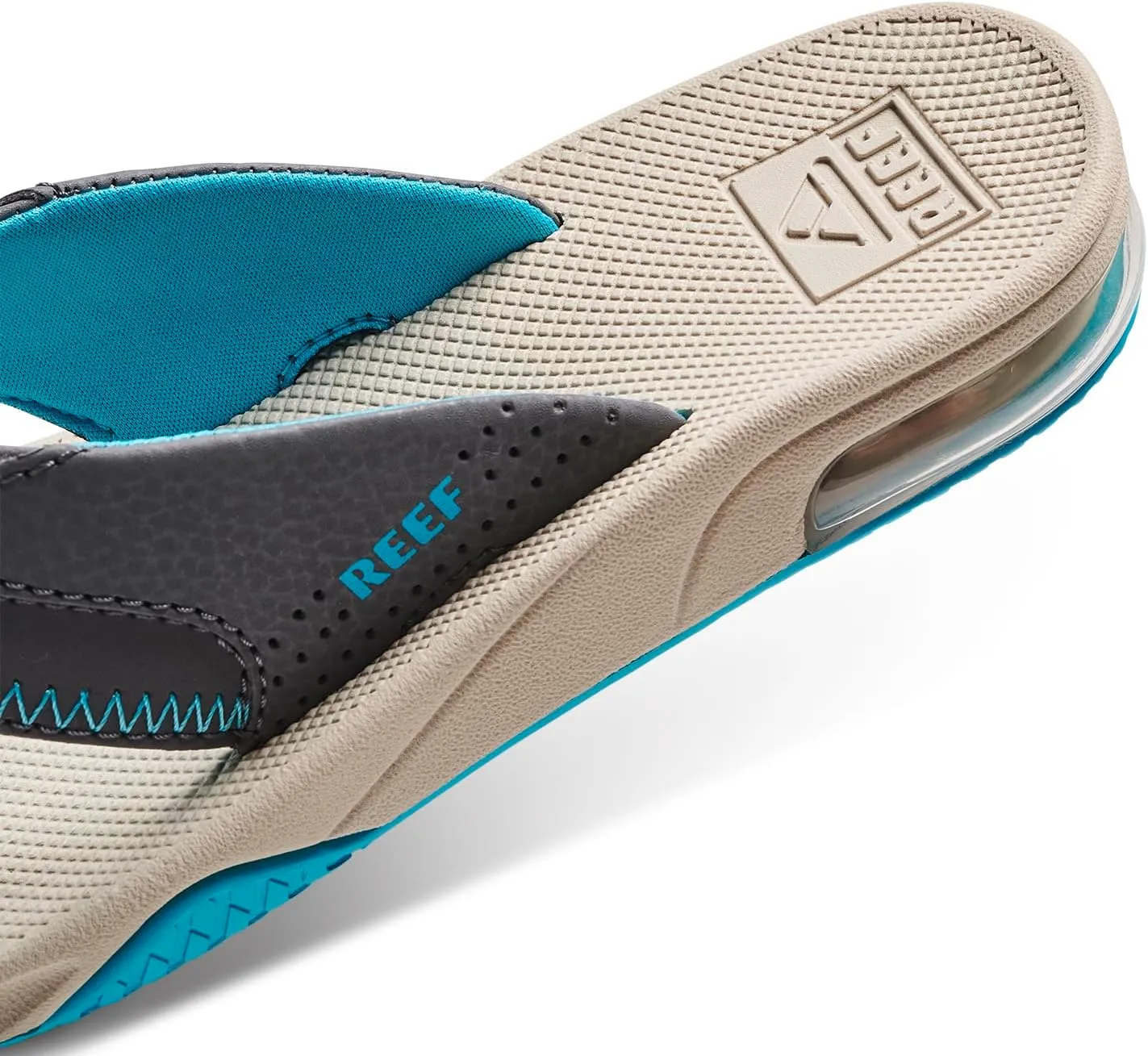 REEF Kids' Fanning Flip Flop, Arch Support, Durable Outsole, Water Friendly
