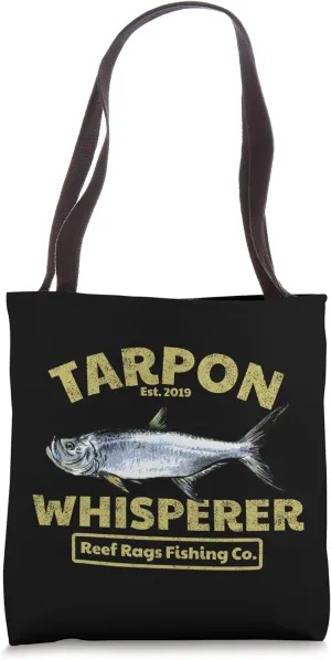 Reef Rags Tarpon Whisperer Deep Sea Saltwater Fishing Tote Bag