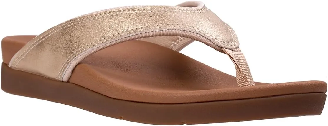 REVITALIGN Women's Shoreline Shimmer Flip-Flop