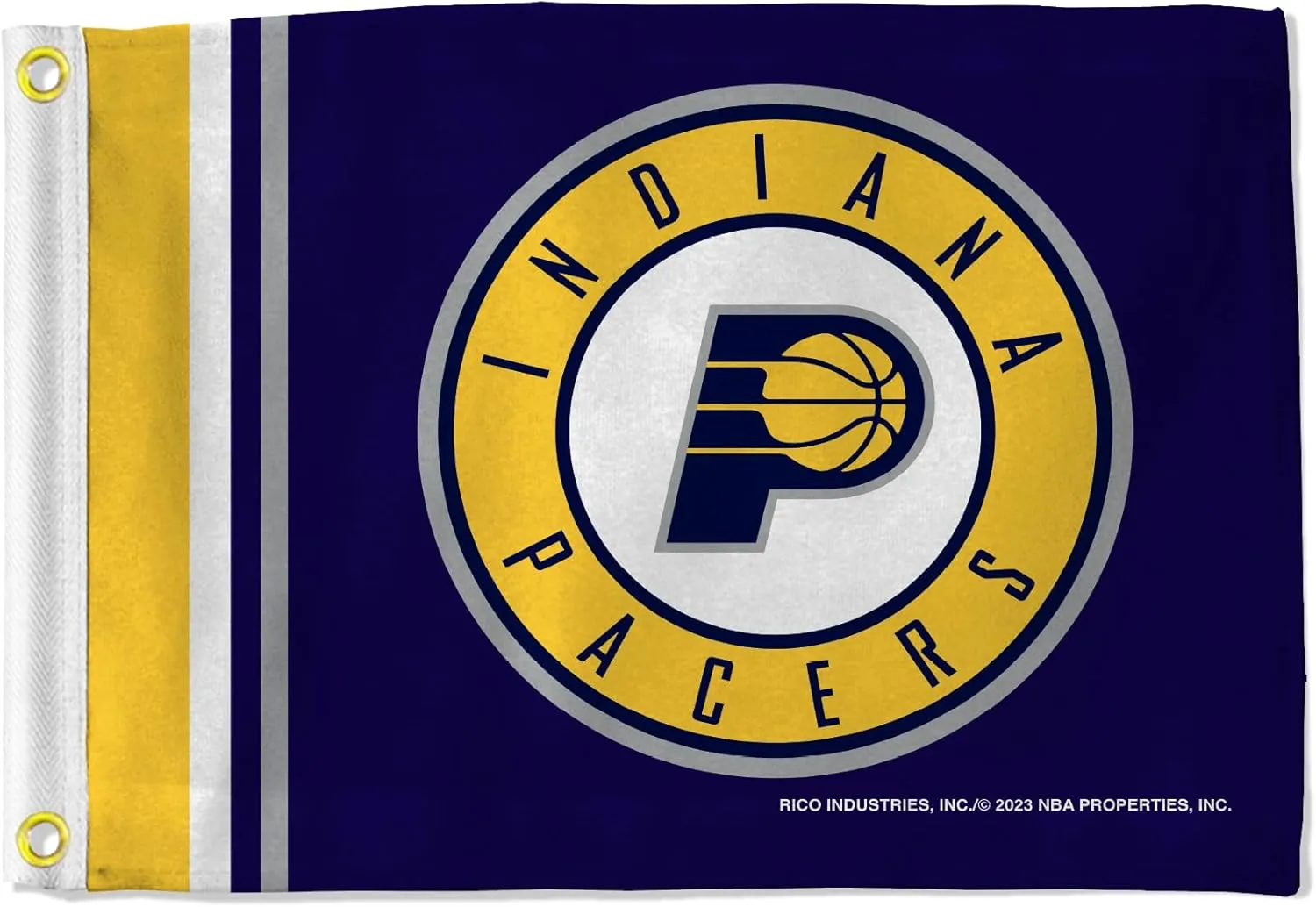 Rico Industries NBA Basketball Standard Utility Flag - Double Sided - Great for Boat/Golf Cart/Home ect.