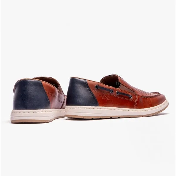 Rieker 18266-24 Mens Shoes Brown