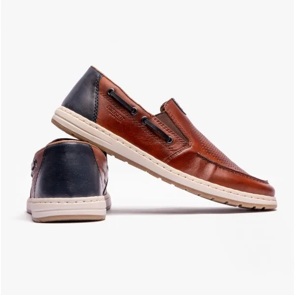 Rieker 18266-24 Mens Shoes Brown