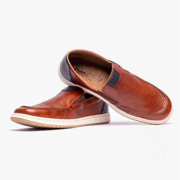Rieker 18266-24 Mens Shoes Brown