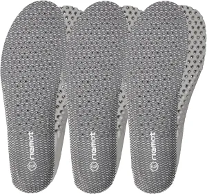 riemot 3 Pairs Shoe Insoles for Men Breathable Honeycomb Water Shoes Inserts Cushioning Shock Absorbing Insole Replacement Insoles for Work Shoes Grey US15/ EU48