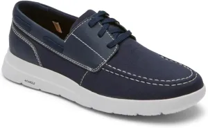 ROCKPORT Mens Truflex Cayden Boat Shoes Navy 10M