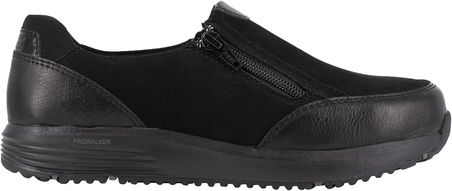 Rockport Women's TruStride Work Safety Toe Slip-On Oxford