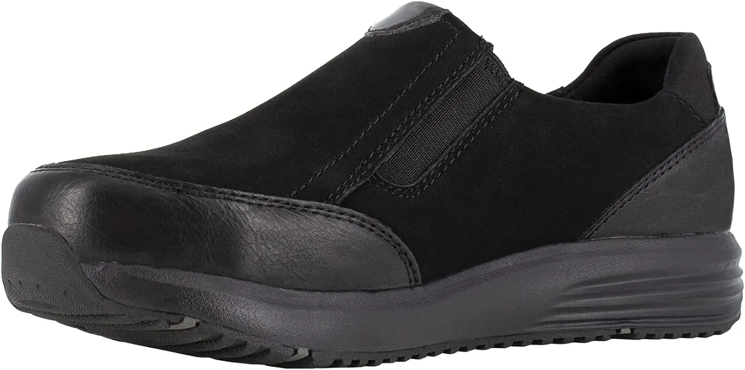 Rockport Women's TruStride Work Safety Toe Slip-On Oxford