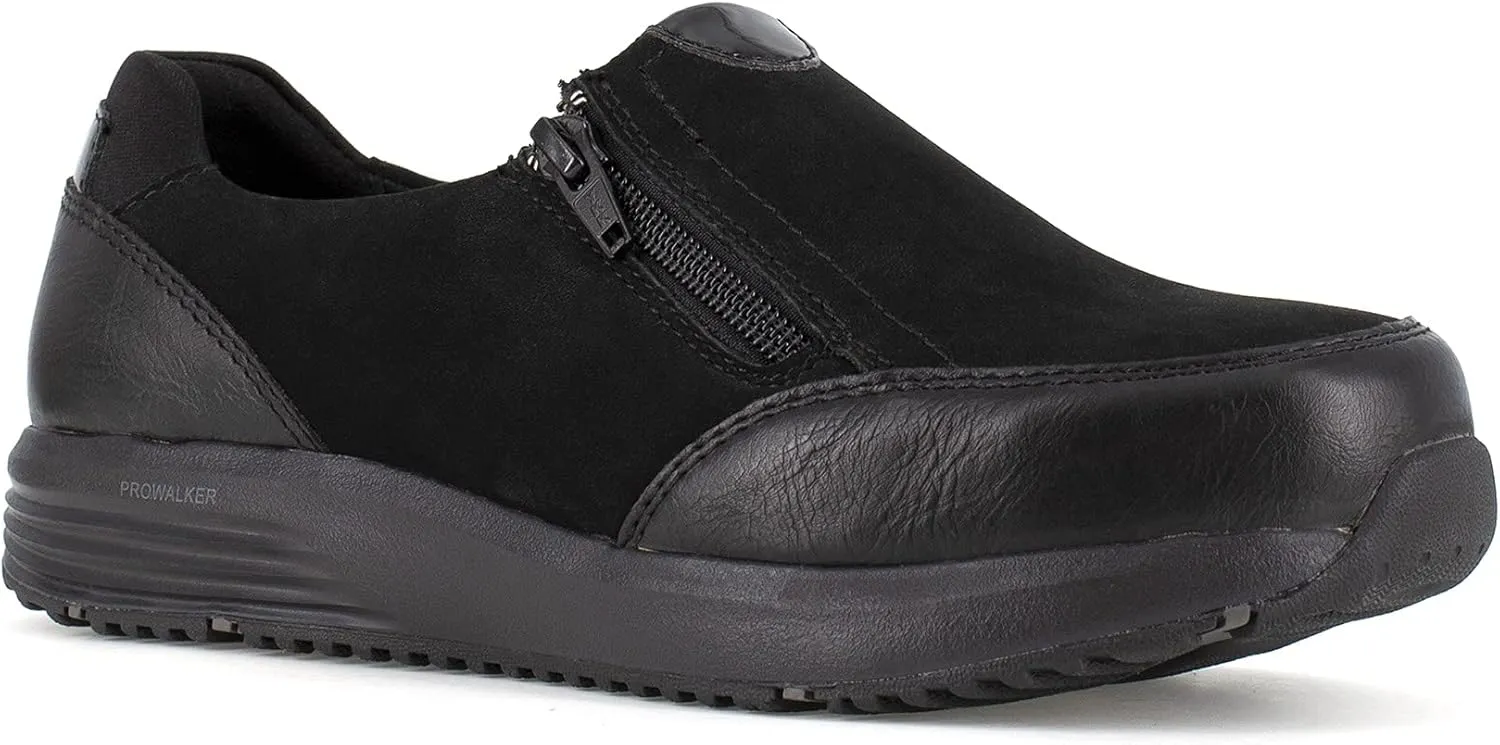 Rockport Women's TruStride Work Safety Toe Slip-On Oxford