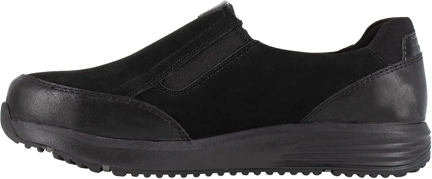 Rockport Women's TruStride Work Safety Toe Slip-On Oxford