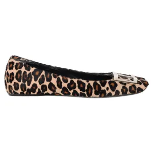 Roger Vivier Leopard Print Ballet Flats