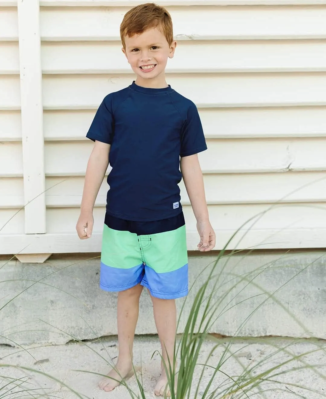 RUGGEDBUTTS® Boys Short Sleeve Rash Guard