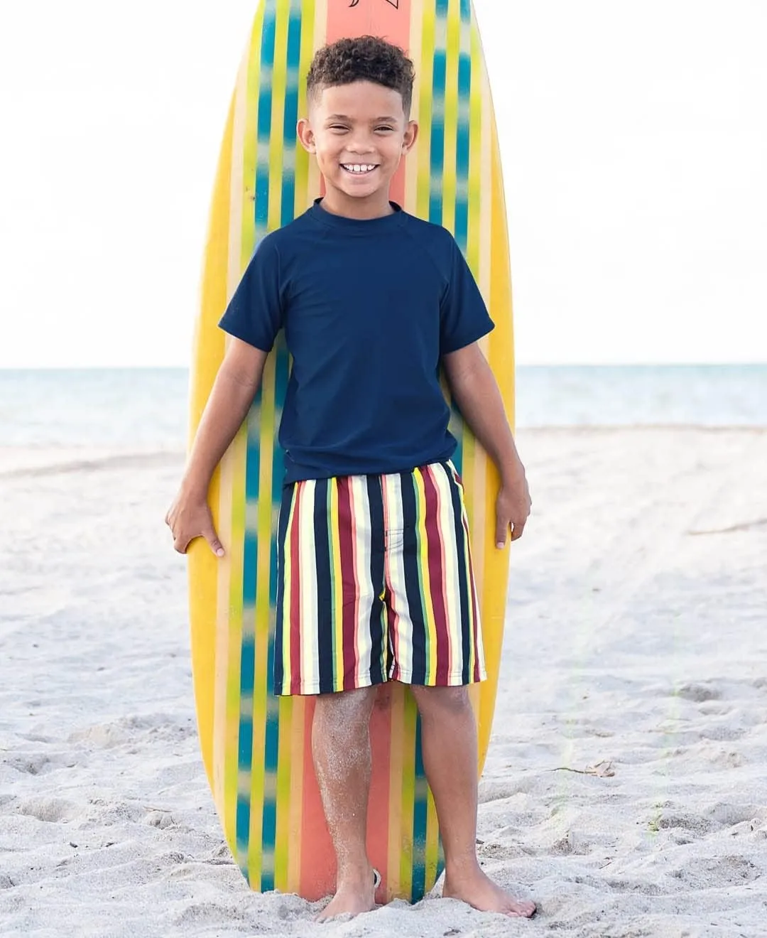 RUGGEDBUTTS® Boys Short Sleeve Rash Guard