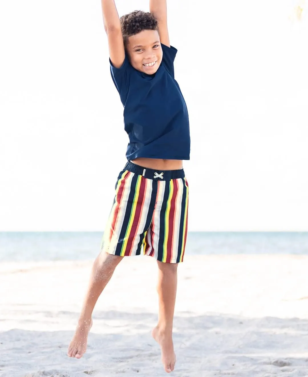 RUGGEDBUTTS® Boys Short Sleeve Rash Guard