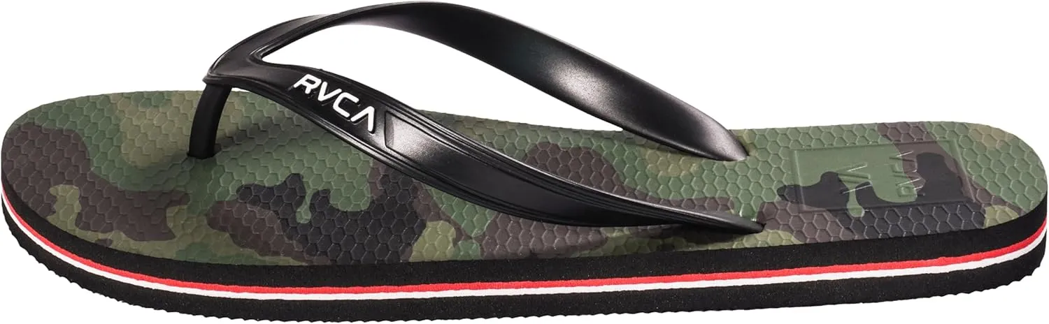 RVCA Men's All The Way Sandal Flip-Flop